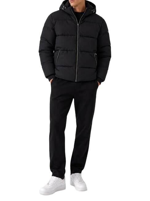 STRETCH PUFFA Daunenjacke mit Kapuze jetbla - Daunenjacken f&uuml;r Herren