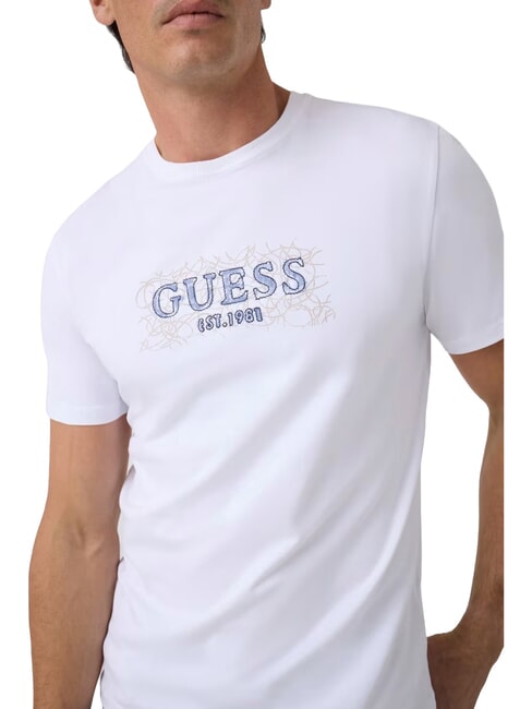 BOX LORO ROPES T-Shirt mit aufgen&auml;htem Logo purwei&szlig; - Herren-T-Shirts