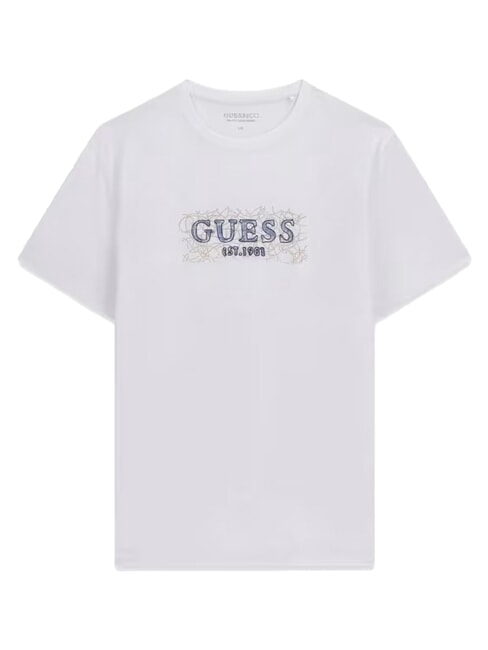 BOX LORO ROPES T-Shirt mit aufgen&auml;htem Logo purwei&szlig; - Herren-T-Shirts