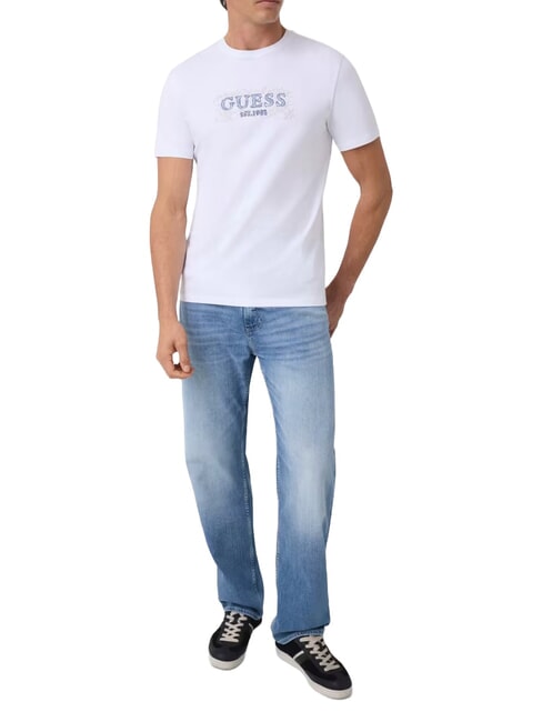 BOX LORO ROPES T-Shirt mit aufgen&auml;htem Logo purwei&szlig; - Herren-T-Shirts