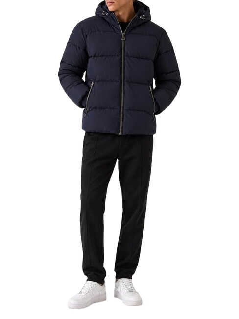 STRETCH PUFFA Daunenjacke mit Kapuze smartblue - Daunenjacken f&uuml;r Herren