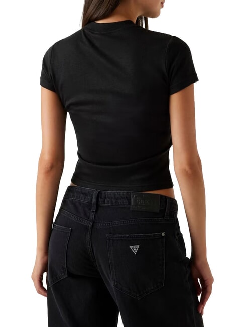 LICIA Kurzarm-T-Shirt tiefschwarz meliert - T-Shirts und Tops f&uuml;r Damen
