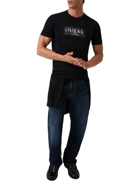 BOX LORO ROPES T-Shirt mit aufgen&auml;htem Logo jetbla - Herren-T-Shirts