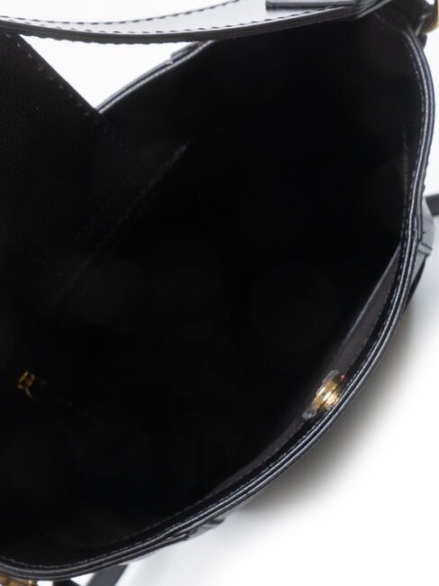 GEMMA Schultertasche mit Schultergurt Schwarzes Gold - Damentaschen