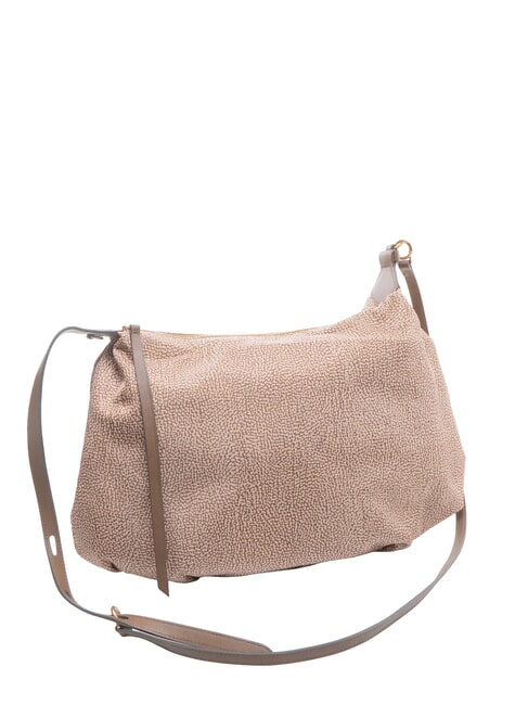 PRIVE L Schultertasche mit Schultergurt beiger Meer - Damentaschen