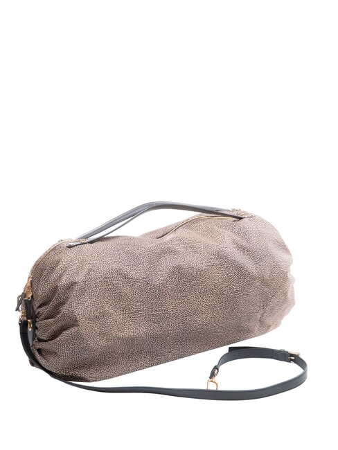 B-ACCADEMY Maxi-Handtasche mit Schulterriemen OP / NATUR / SCHWARZ - Damentaschen