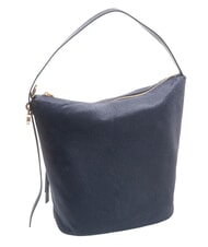 BORBONESE PRIVE Vertikale Schultertasche dunkles Schwarz - Damentaschen - 2