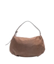 BORBONESE PRIVE Schultertasche mit Schultergurt Kastanie - Damentaschen - 4