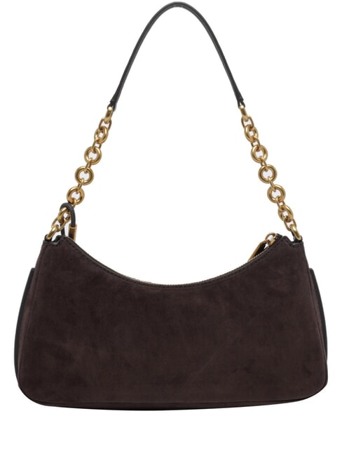 NOLITA Schultertasche, Leder Schokolade - Damentaschen