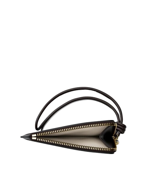 JET SET Leder-Kartenhalter Schokolade - Brieftaschen Damen