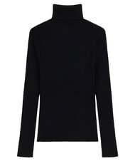 GUESS ELLIE Lang&auml;rmeliges Hemd jetbla - Damenpullover - 6