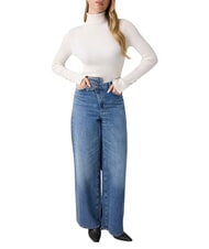 GUESS ELLIE Lang&auml;rmeliges Hemd cremwhi - Damenpullover - 3