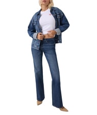 GUESS BEVERLY LOW RISE H&uuml;ftjeans Kaminfeuer dunkel - Damenjeans - 6