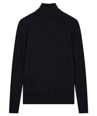 GUESS HALLIE TRIANGLE Pullover mit hohem Kragen und langen &Auml;rmeln jetbla - Damenpullover - 6