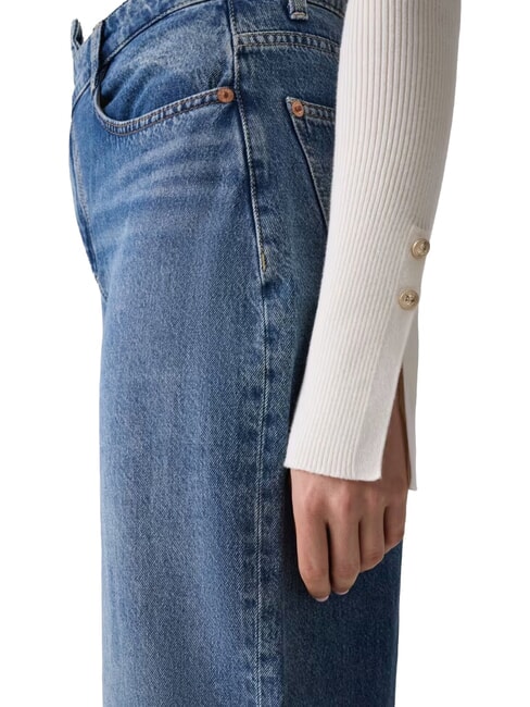 ELLIE Lang&auml;rmeliges Hemd cremwhi - Damenpullover