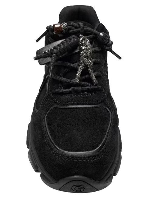 IRRINA Ledersneakers SCHWARZ - Damenschuhe