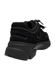 GUESS IRRINA Ledersneakers SCHWARZ - Damenschuhe - 4