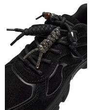 GUESS IRRINA Ledersneakers SCHWARZ - Damenschuhe - 6