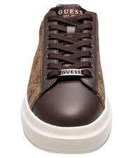 GUESS ELBA  Turnschuhe Beige / Braun - Herrenschuhe - 3