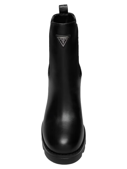 NEREL Stiefelette mit hohem Absatz SCHWARZ BRAUN - Damenschuhe