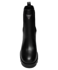GUESS NEREL Stiefelette mit hohem Absatz SCHWARZ BRAUN - Damenschuhe - 3