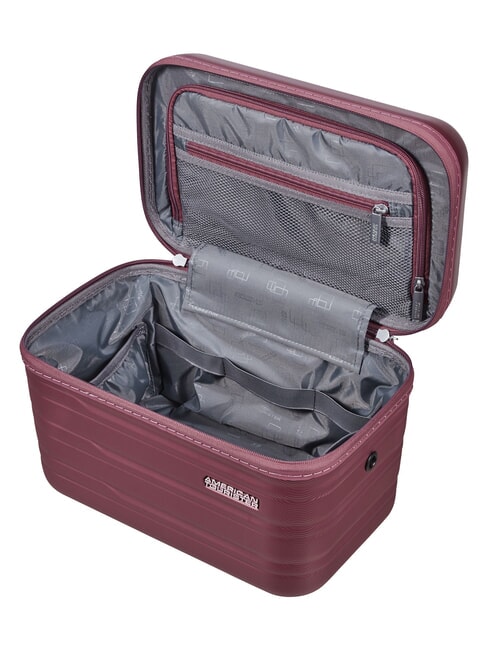 FLASHLINE Stabiler Kosmetikkoffer mit Schultergurt Eisbeeren - Beauty-Case