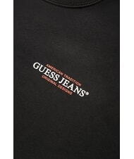 GUESS JEANS REGULAR AMERICAN Rundhals-Sweatshirt jetbla - Sweatshirts Herren - 6