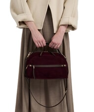 BORBONESE B-GALLERY Handtasche mit Schulterriemen Cabernet/Kakao - Damentaschen - 2