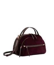 BORBONESE B-GALLERY Handtasche mit Schulterriemen Cabernet/Kakao - Damentaschen - 3