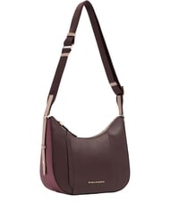 PIQUADRO CIRCLE Schultertasche, Leder bordeauxrot/rosa - Damentaschen - 3