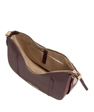 PIQUADRO CIRCLE Schultertasche, Leder bordeauxrot/rosa - Damentaschen - 5