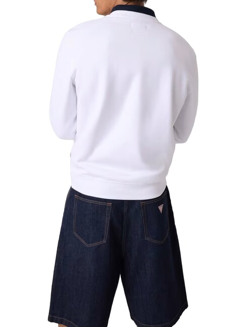 SLIM LOGO Sweatshirt purwei&szlig; - Sweatshirts Herren
