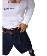GUESS JEANS SLIM LOGO Sweatshirt purwei&szlig; - Sweatshirts Herren - 5