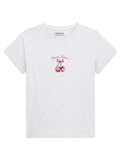 CHERRY REGULAR Kurzarm-T-Shirt gj lt grey heather - T-Shirts und Tops f&uuml;r Damen