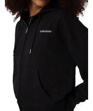 GUESS JEANS EMBRO Kapuzenpulli mit Rei&szlig;verschluss jetbla - Sweatshirts Damen - 4