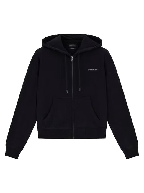 EMBRO Kapuzenpulli mit Rei&szlig;verschluss jetbla - Sweatshirts Damen