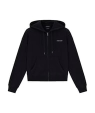 GUESS JEANS EMBRO Kapuzenpulli mit Rei&szlig;verschluss jetbla - Sweatshirts Damen - 5