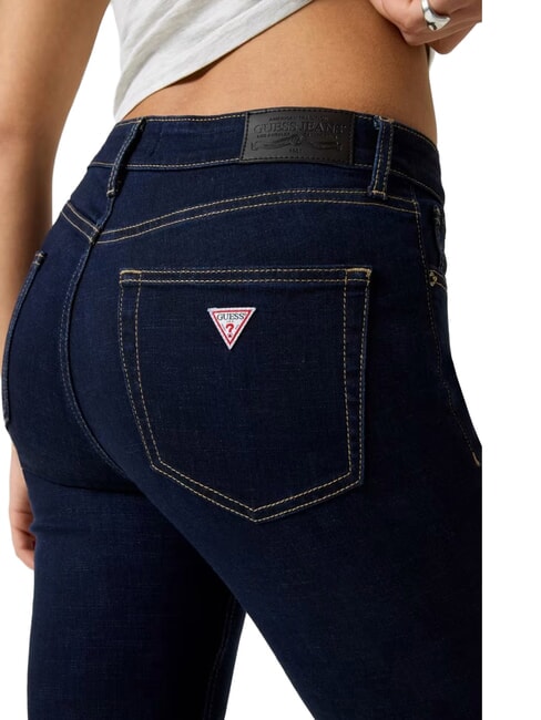 HIGH RISE Skinny Jeans in dunklem Glanz - Damenjeans