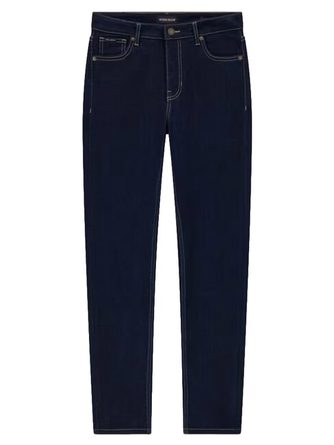 HIGH RISE Skinny Jeans in dunklem Glanz - Damenjeans