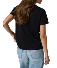 GUESS JEANS TRIANGLE Baumwoll-T-Shirt jetbla - T-Shirts und Tops f&uuml;r Damen - 2