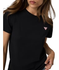 GUESS JEANS TRIANGLE Baumwoll-T-Shirt jetbla - T-Shirts und Tops f&uuml;r Damen - 5