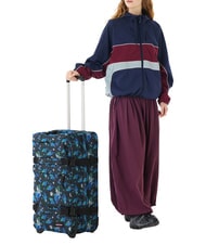 EASTPAK TRANSIT'R PLUS M Mittlerer Trolley floralbloomblac - Halbharte Trolleys - 6