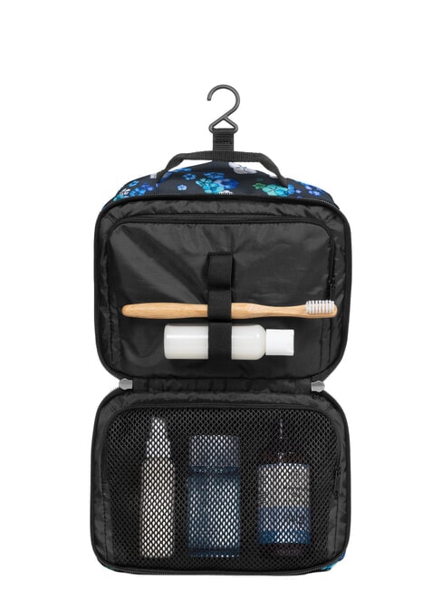 ROAD KIT Reise-Kosmetikkoffer mit Aufh&auml;nger floralbloomblac - Beauty-Case