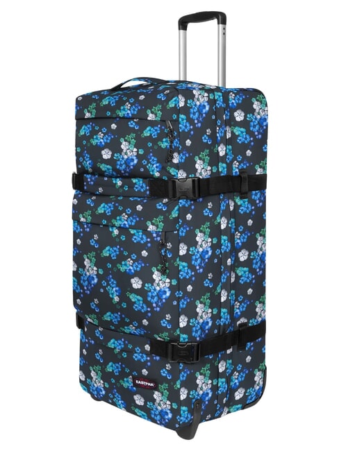 TRANSIT'R PLUS L Gro&szlig;er Einkaufswagen floralbloomblac - Halbharte Trolleys