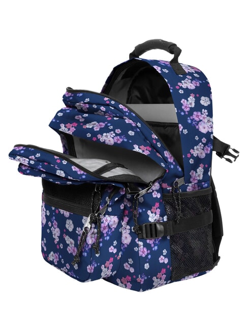 SUPLYER 15,6-Zoll-Laptop-Rucksack floralbloomnavy - Rucks&auml;cke f&uuml;r Schule &amp; Freizeit