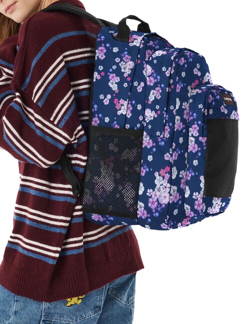 PINNACLE STUDY BUDDY Rucksack mit 15,6"-Laptophalterung floralbloomnavy - Rucks&auml;cke f&uuml;r Schule &amp; Freizeit