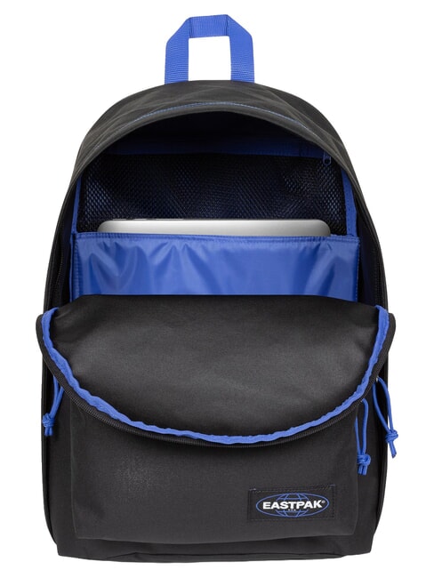 OUT OF OFFICE 13 "Laptop-Rucksack Kontrast Schwarz Blau - Rucks&auml;cke f&uuml;r Schule &amp; Freizeit