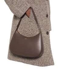 FURLA MARGOT Schultertasche, Leder Schokolade - Damentaschen - 2