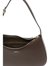 FURLA MARGOT Schultertasche, Leder Schokolade - Damentaschen - 5
