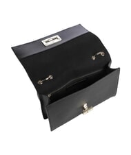 FURLA AMELIA Schultertasche aus Leder mit Schulterriemen Schwarz - Damentaschen - 5